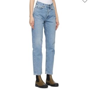 Ssense Won hundred pearl wash 4 blue jeans denim 24